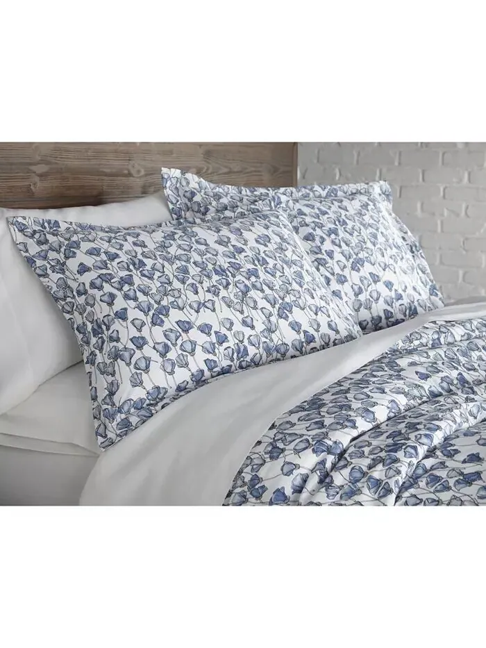 Роскошный комплект пододеяльников и накидок из хлопкового сатина Forevermore Southshore Fine Linens — изображение 4 из 4