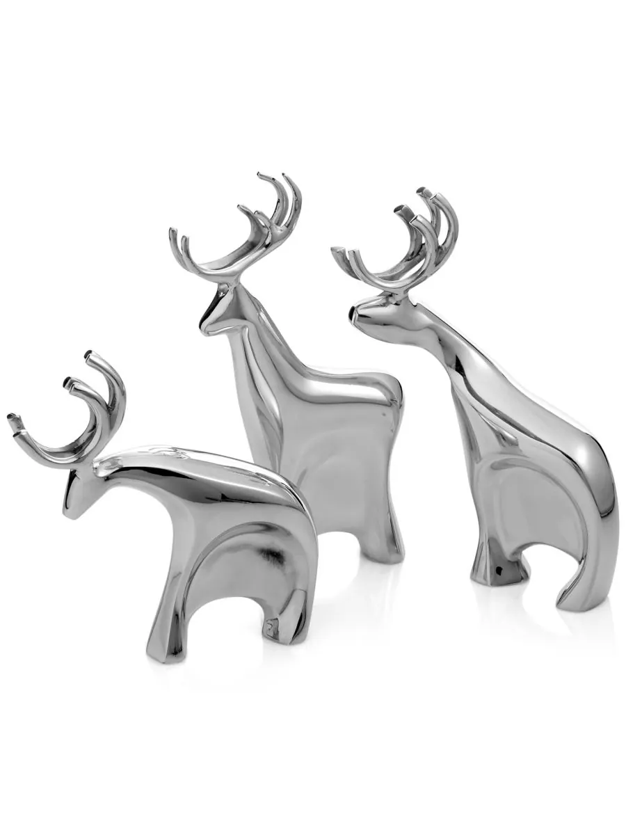 Фигурки оленей Blitzen, набор из 3 шт Nambé