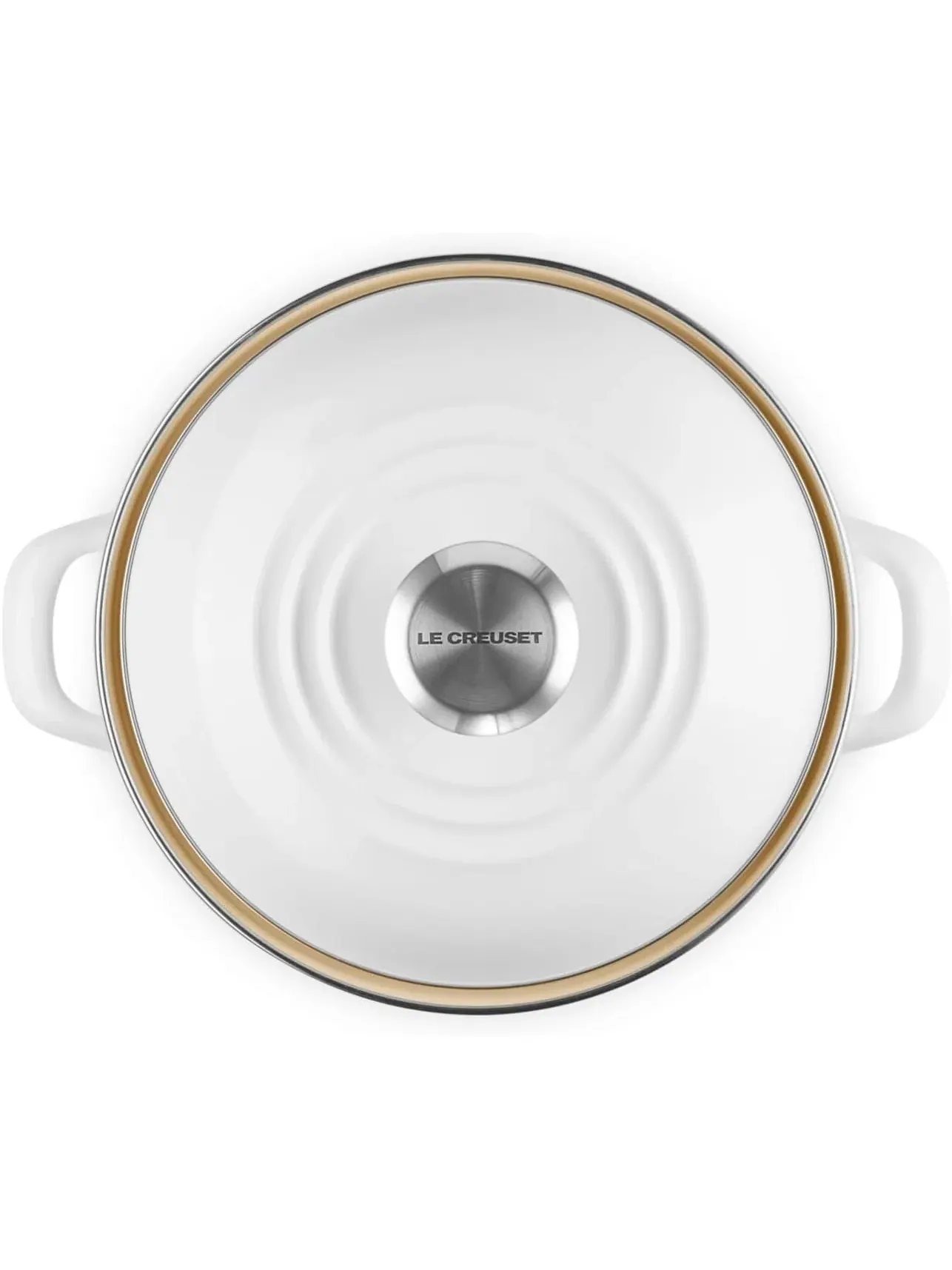 Кастрюля Le Creuset Enamel on Steel Stockpot, 3,6 л — изображение 2 из 6, белый