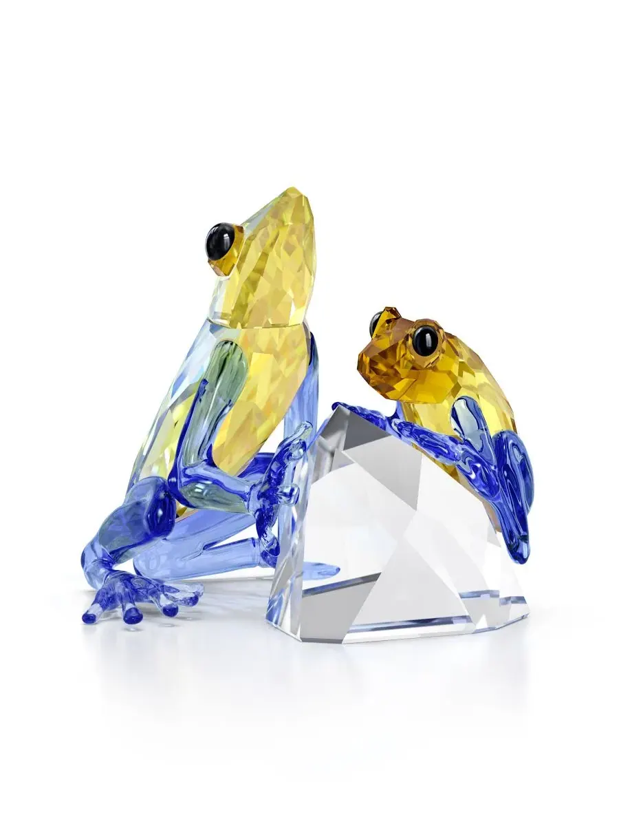 Фигурка Swarovski Idyllia Frog and Baby