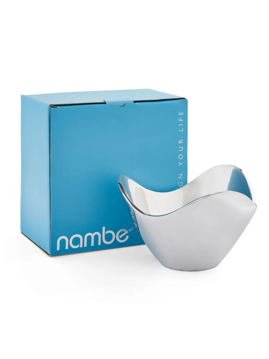 Волновой бассейн Nambé — изображение 8 из 8, серебряный