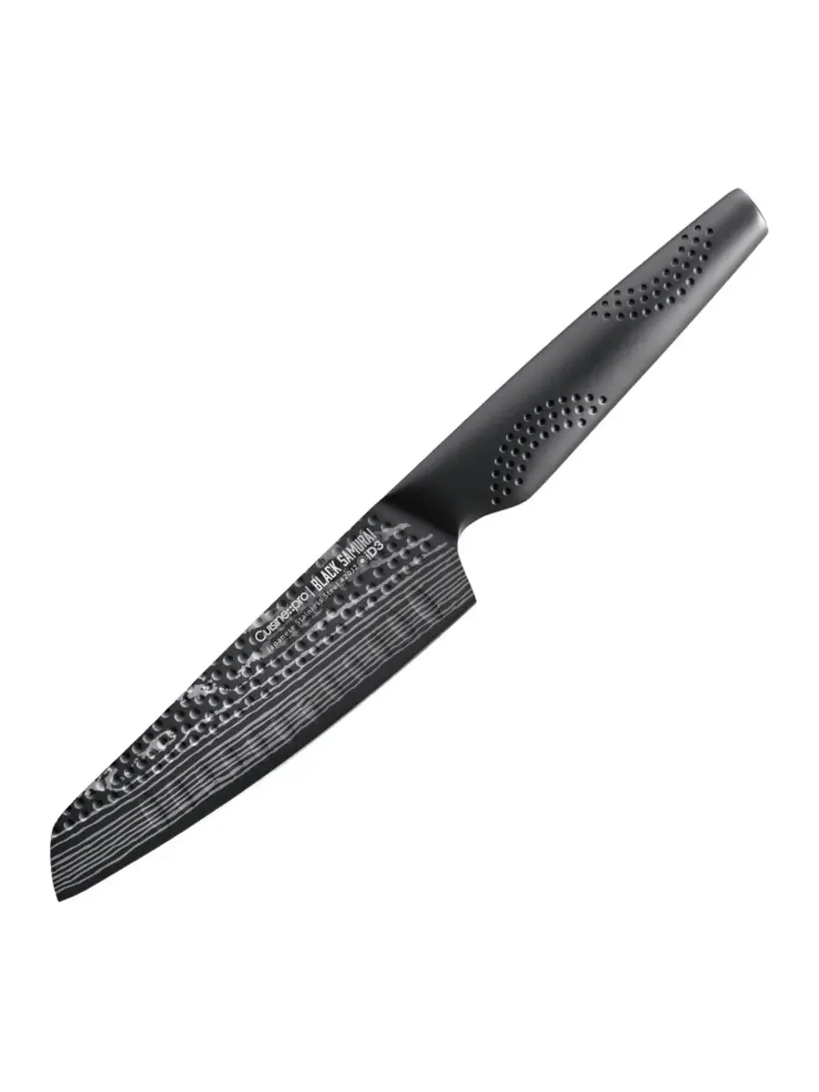 Нож Santoku Id3 Черный Самурай 15 см Cuisine::Pro
