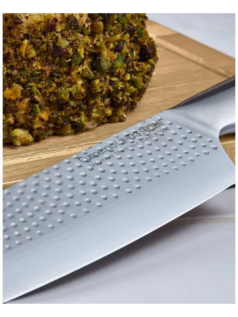 Набор ножей iD3 SAMURAI Sato из 7 предметов с подставкой Cuisine::Pro — изображение 7 из 10, серебряный