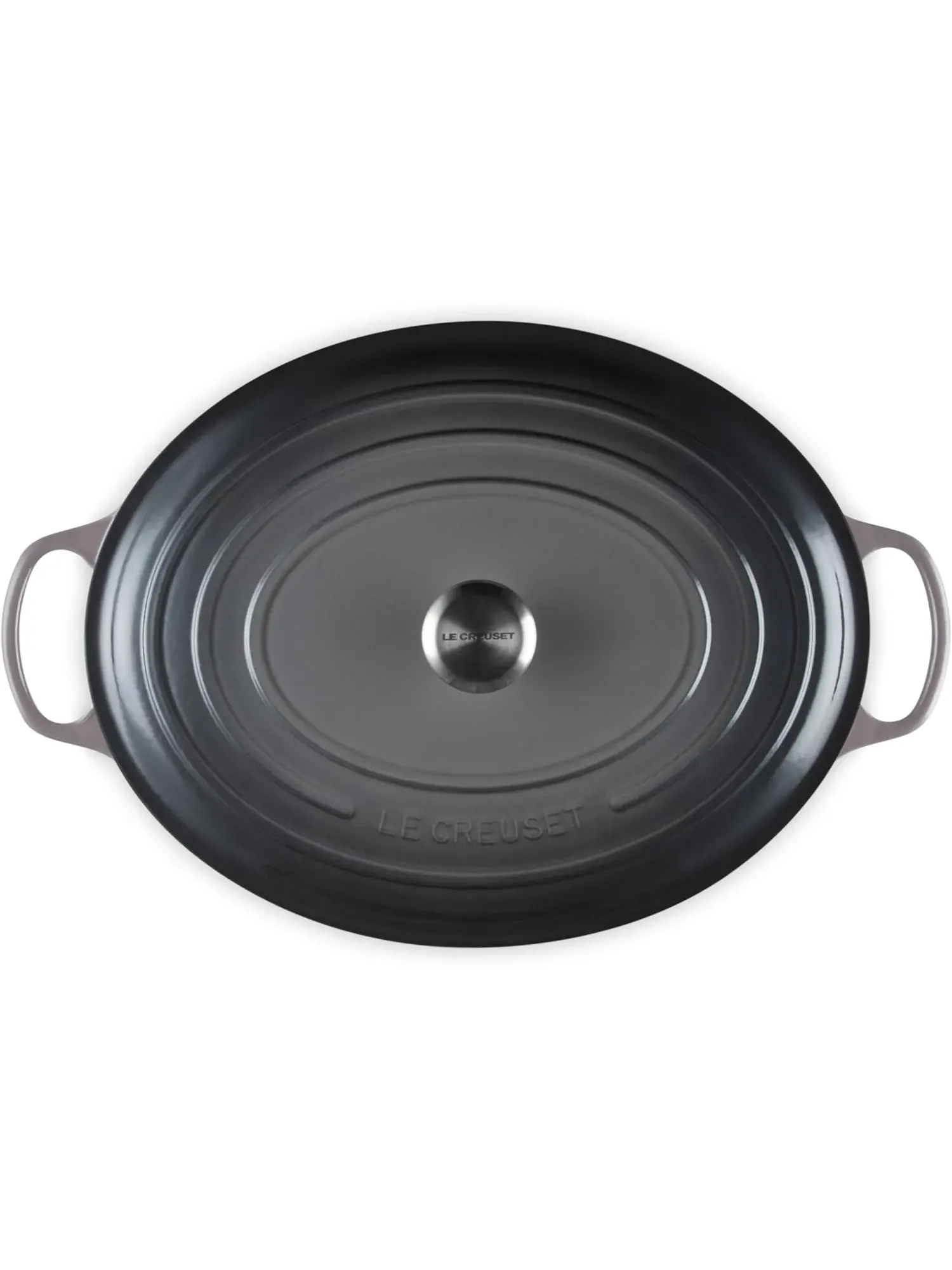 Кастрюля овальная Le Creuset Signature, 13,9 л, 40 см — изображение 2 из 8, устрица