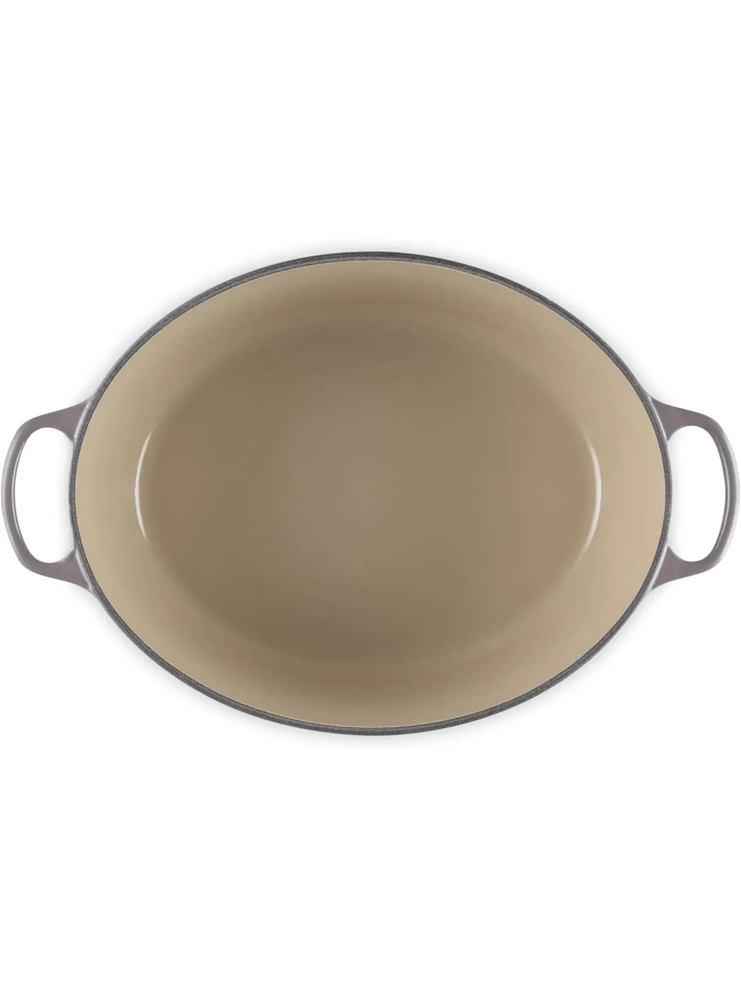 Кастрюля овальная Le Creuset Signature, 13,9 л, 40 см — изображение 3 из 8, устрица