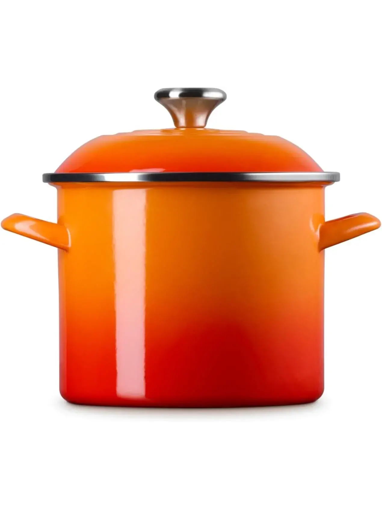 Кастрюля Le Creuset Enamel on Steel Stockpot, 5,7 л — изображение 2 из 7, пламя