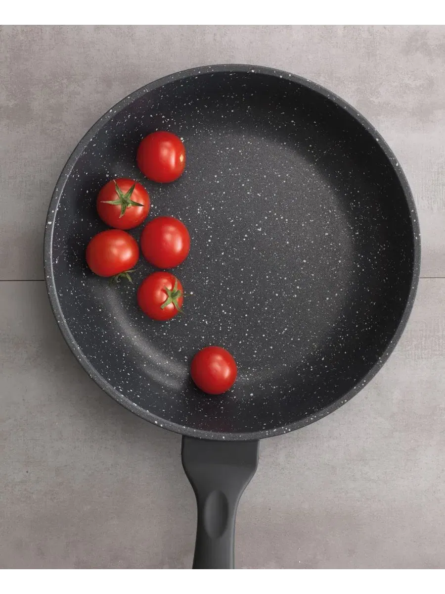 Гранитная сковорода из литого алюминия, 30 см Cuisine::Pro — изображение 2 из 5, черный