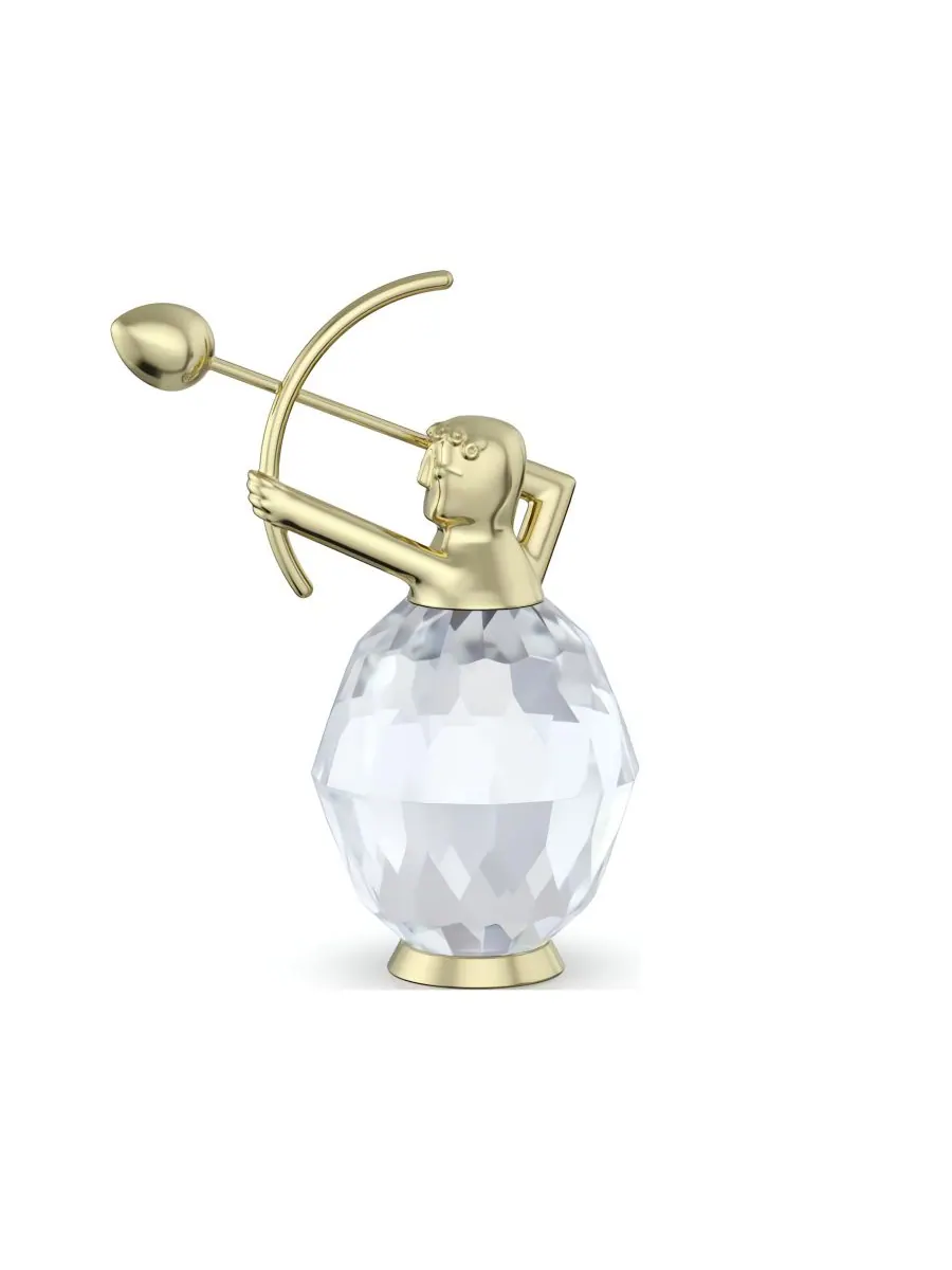 Фигурка знака зодиака Стрелец Swarovski — изображение 2 из 4, прозрачный/золотистый