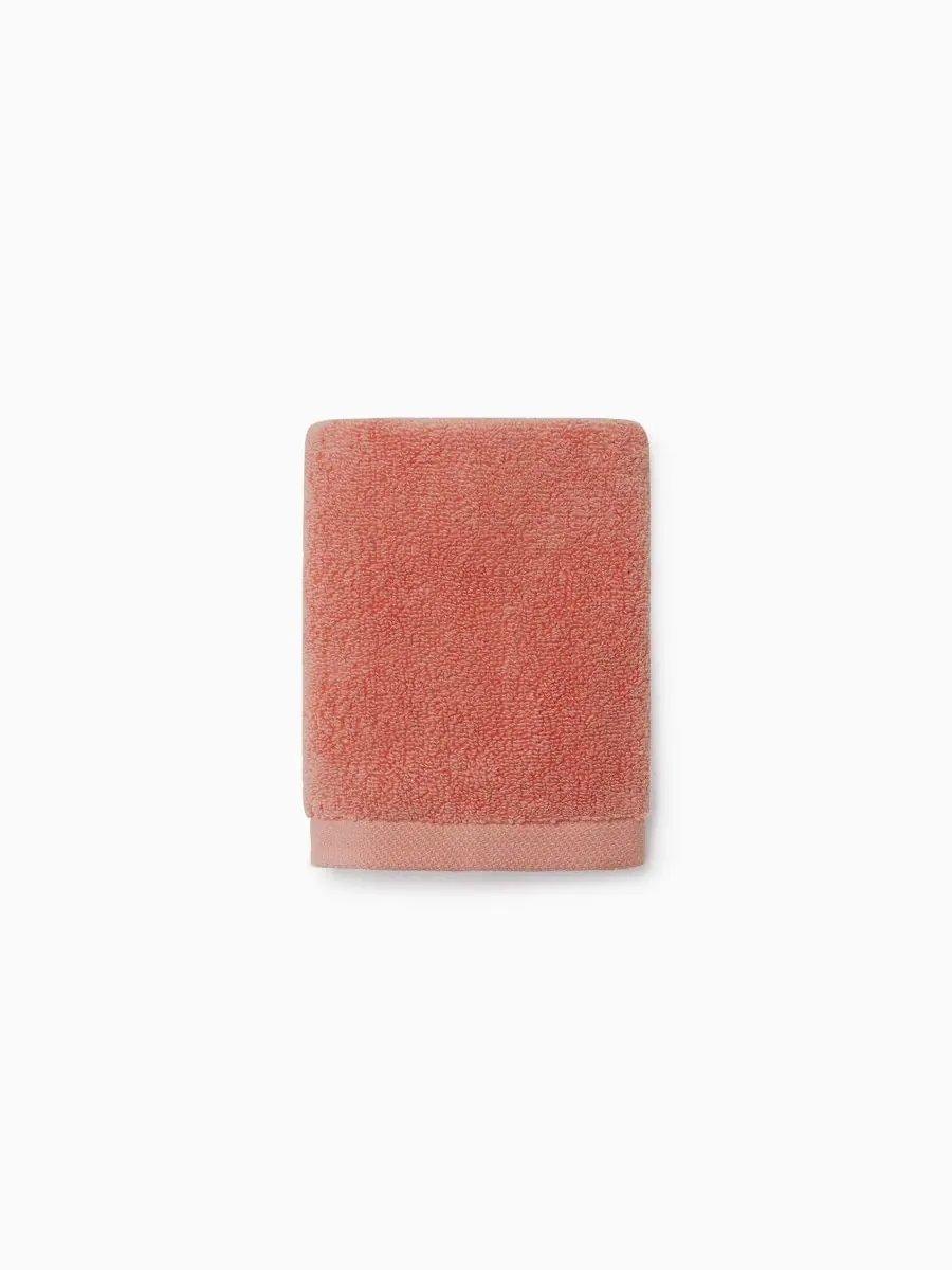 Хлопковая мочалка cielo, 12 x 12 дюймов. SFERRA — изображение 1 из 3, коралл