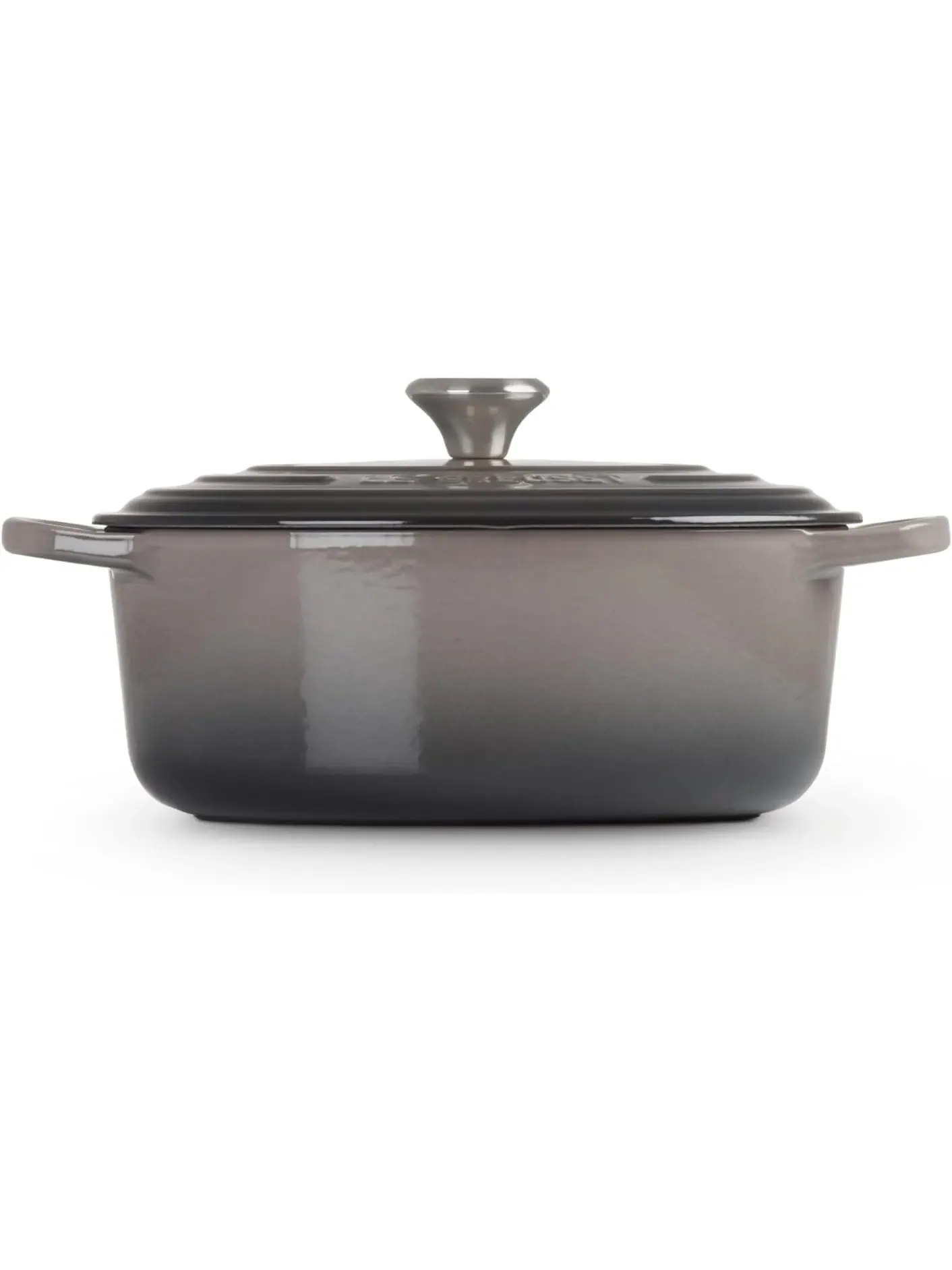 Кастрюля овальная Le Creuset Signature, 2,6 л, 23 см — изображение 4 из 9, устрица