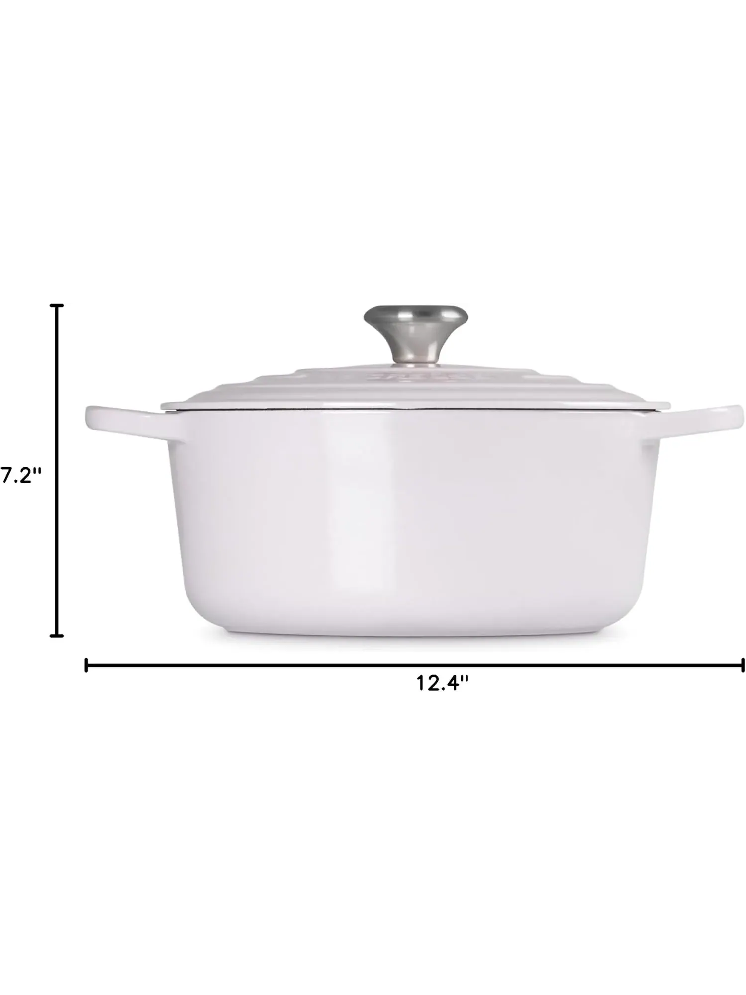 Кастрюля круглая Le Creuset Signature, 5,3 л, 26 см — изображение 8 из 8, желтый