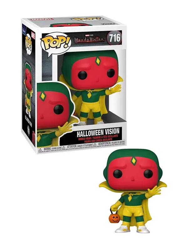 Виниловая фигурка Marvel Wandavision Pop | Halloween Vision Funko