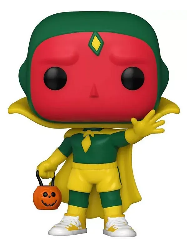 Виниловая фигурка Marvel Wandavision Pop | Halloween Vision Funko — изображение 3 из 3, зеленый