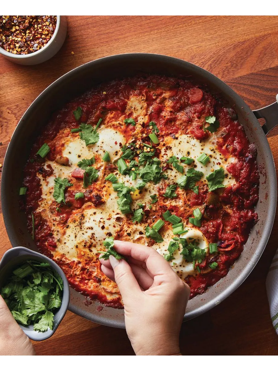 Сковорода Cook + Create из алюминия с антипригарным покрытием, 12,5 дюймов Rachael Ray — изображение 2 из 10, серый