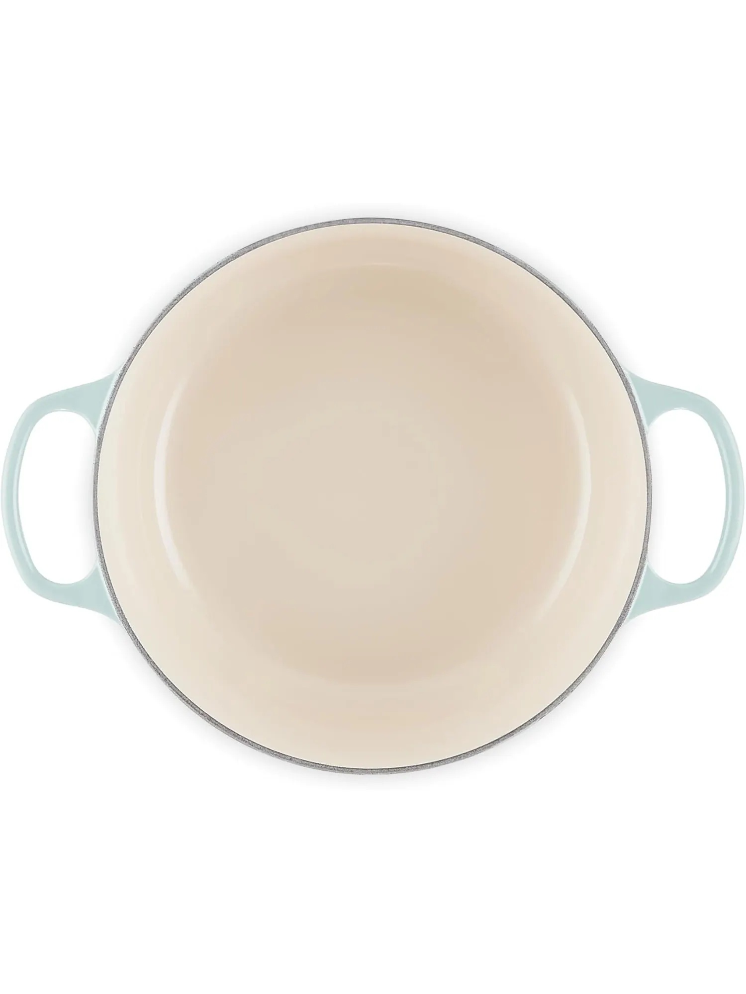 Кастрюля круглая Le Creuset Signature, 5,3 л, 26 см — изображение 3 из 7, морская соль