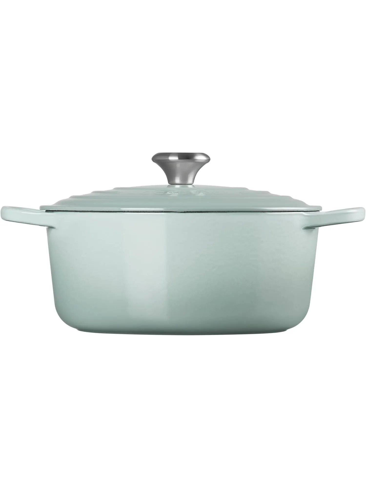 Кастрюля круглая Le Creuset Signature, 5,3 л, 26 см — изображение 4 из 7, морская соль