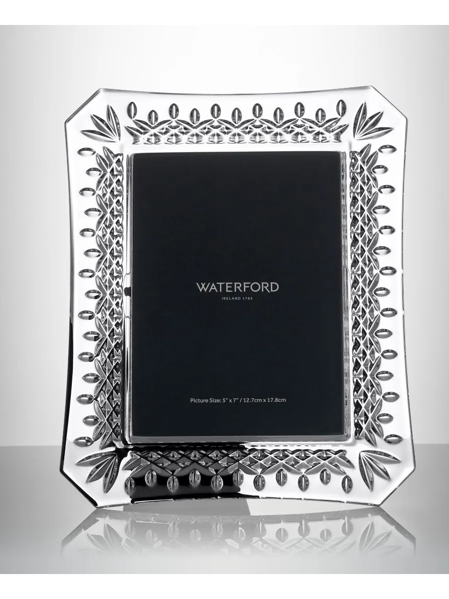 Фоторамка Lismore 5x7 дюймов Waterford — изображение 2 из 7, прозрачный