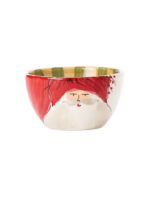 Старая миска из хлопьев St. Nick Vietri — изображение 1 из 4, красный