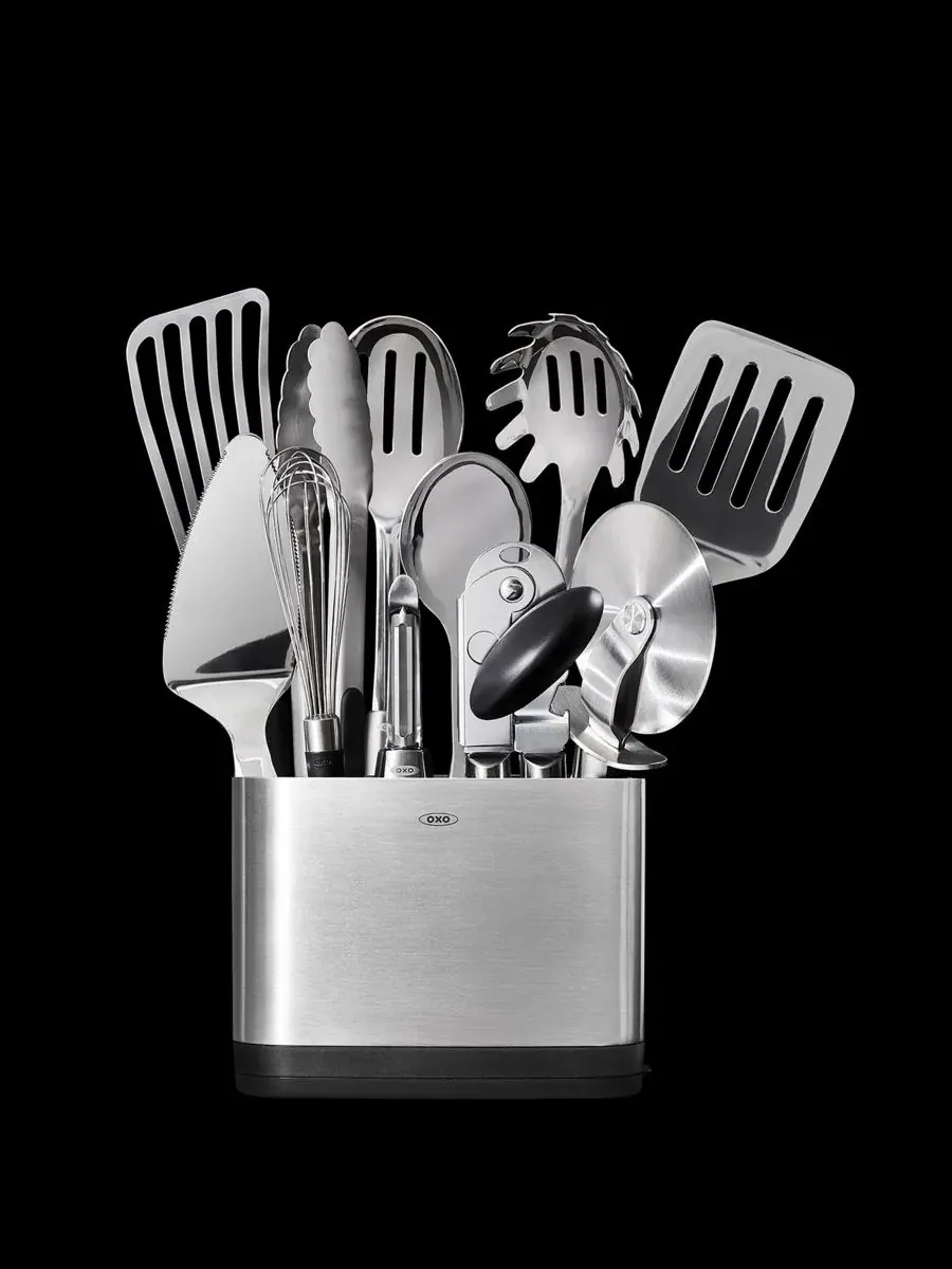 Набор стальных столовых приборов из 15 предметов Oxo