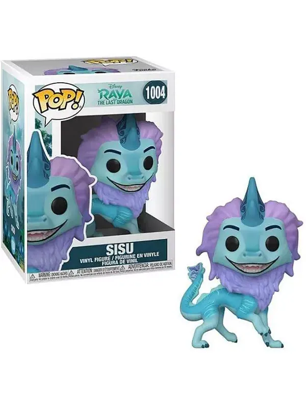 Виниловая фигурка Disney Raya and the Last Dragon | sisu в образе дракона Funko — изображение 2 из 3, синий