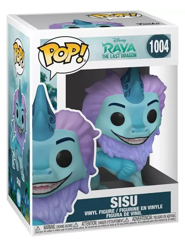 Виниловая фигурка Disney Raya and the Last Dragon | sisu в образе дракона Funko — изображение 3 из 3, синий