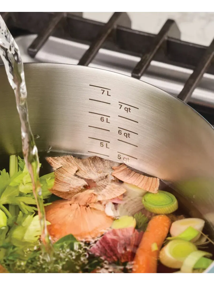 Кастрюля 7.6 л с крышкой KitchenAid — изображение 2 из 9, зеленый