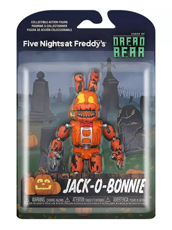 Фигурка Five Nights at Freddy's 5 дюймов | Джек-о-Бонни Funko — изображение 3 из 3, оранжевый