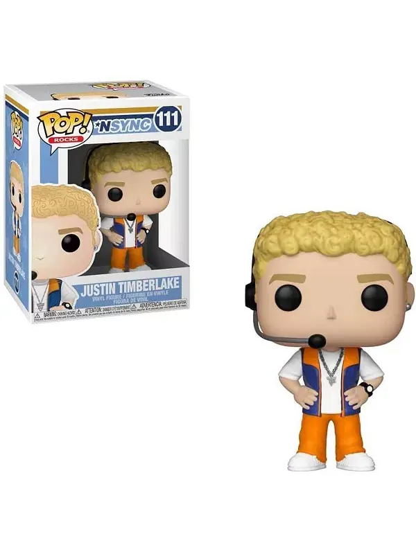 Виниловая фигурка Nsync Pop Rocks | Джастин Тимберлейк Funko