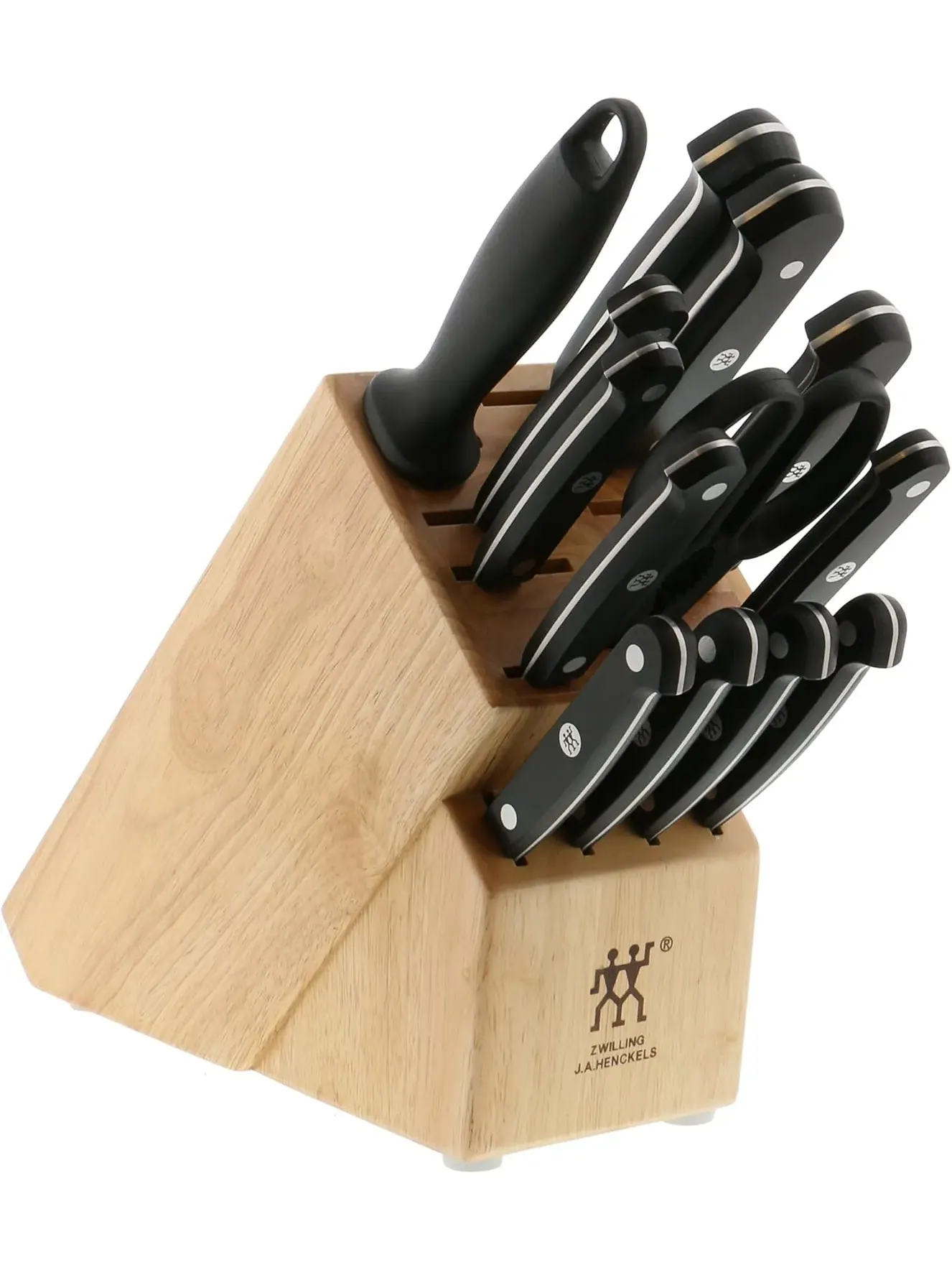 Набор кухонных ножей в блоке ZWILLING Gourmet, 14 предметов — изображение 5 из 10, черный