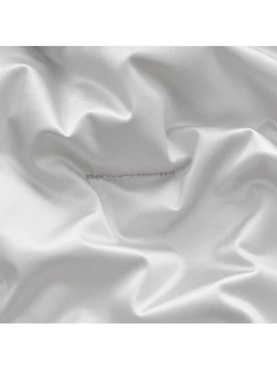 Одеяло-комфортер oversize Satin Summer Coma Inducer — изображение 4 из 4, серый