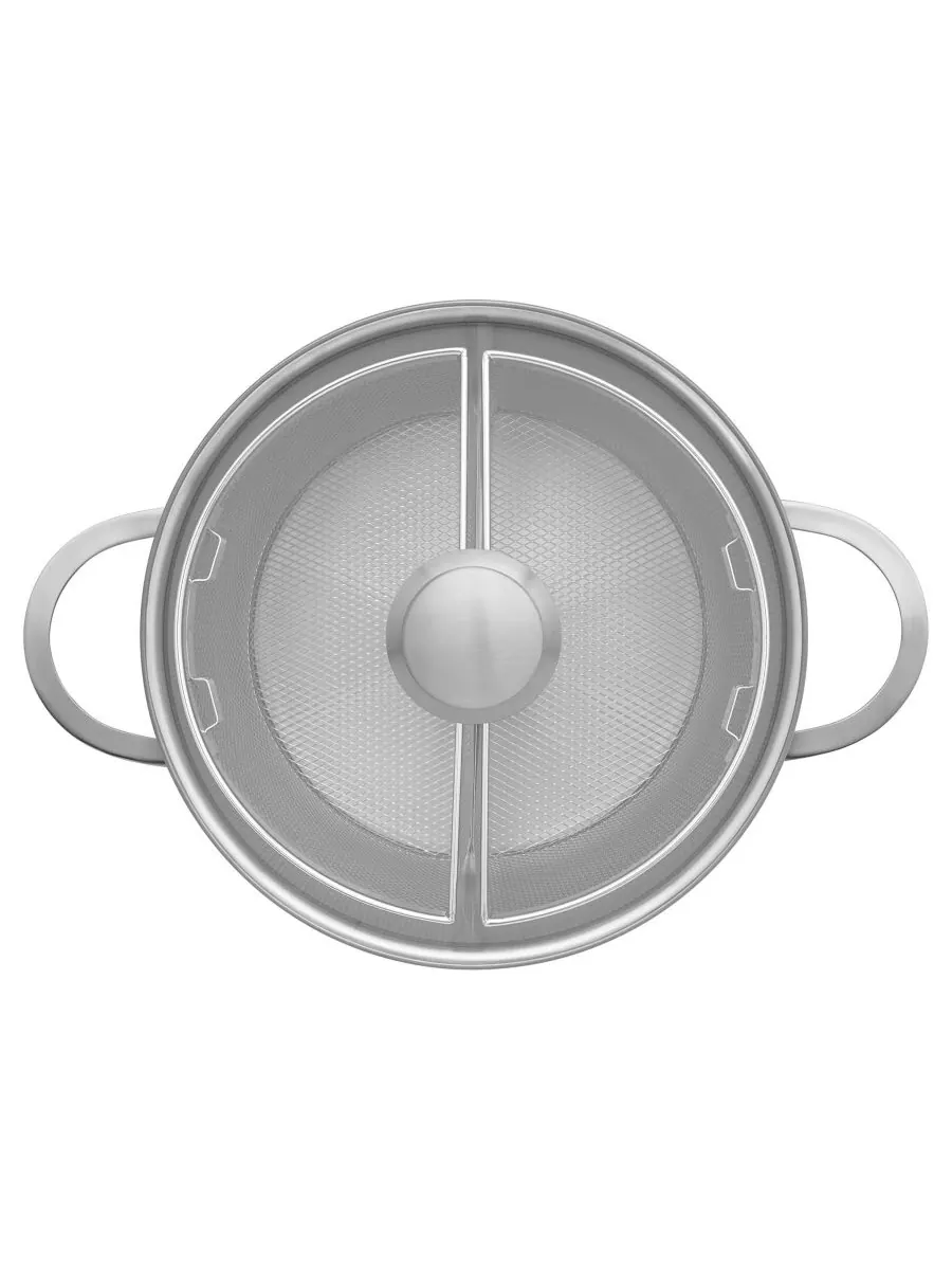 Многофункциональная кастрюля Resto из нержавеющей стали объемом 8,5 кварты Demeyere — изображение 3 из 10, серебряный