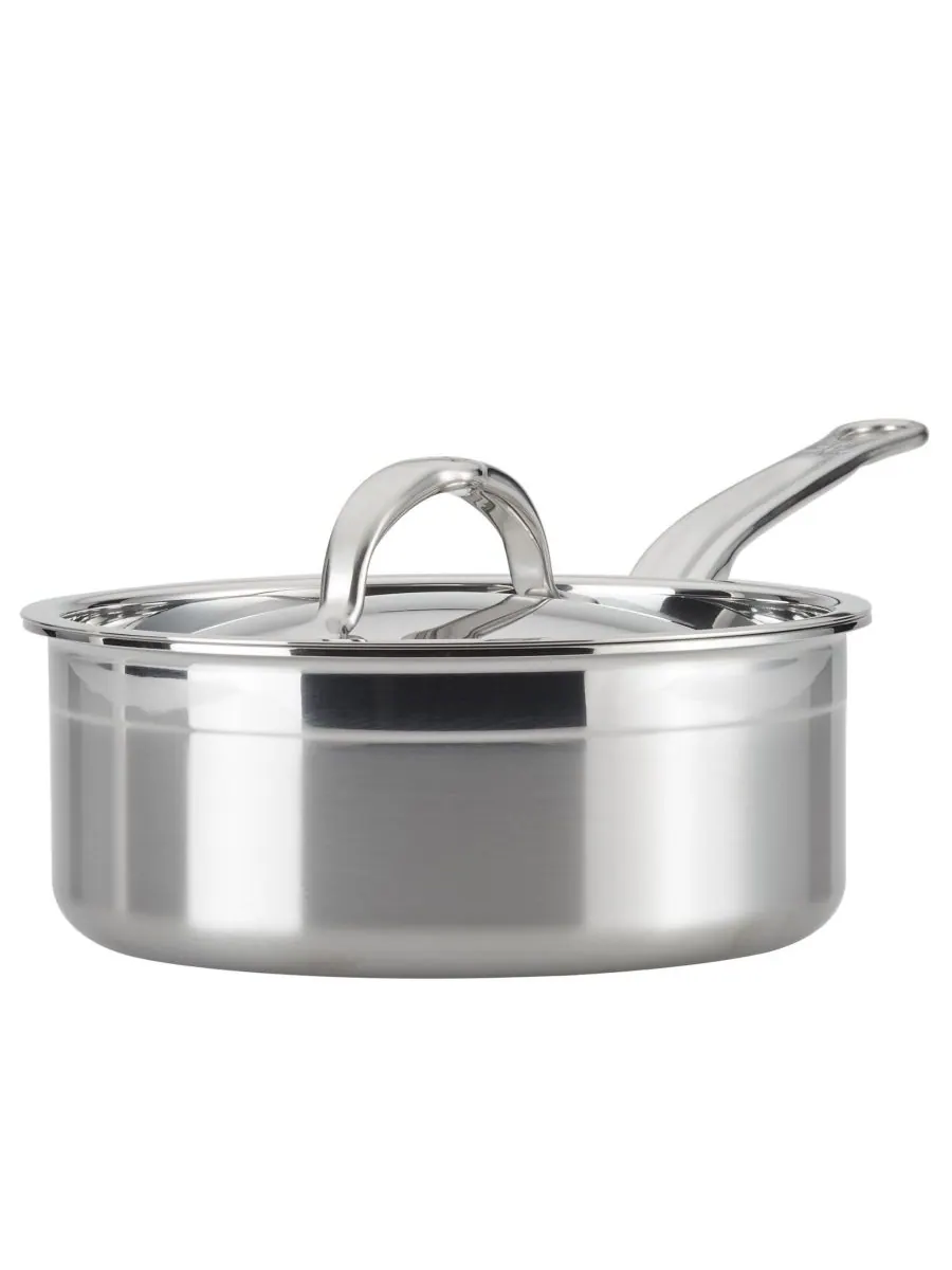 Кастрюля с крышкой ProBond из нержавеющей стали объемом 2 кварты (около 9,8 л) Hestan