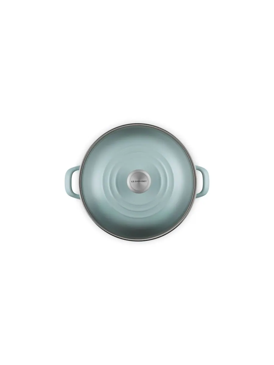 Кастрюля Le Creuset Enamel on Steel Stockpot, 11,4 л — изображение 4 из 5, морская соль