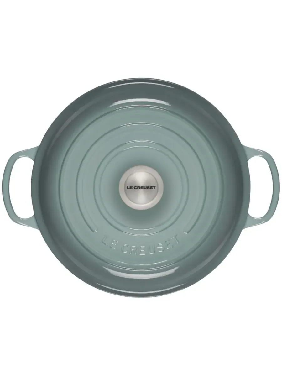 Сотейник чугунный Le Creuset, 3,5 л, 30 см — изображение 2 из 3, морская соль