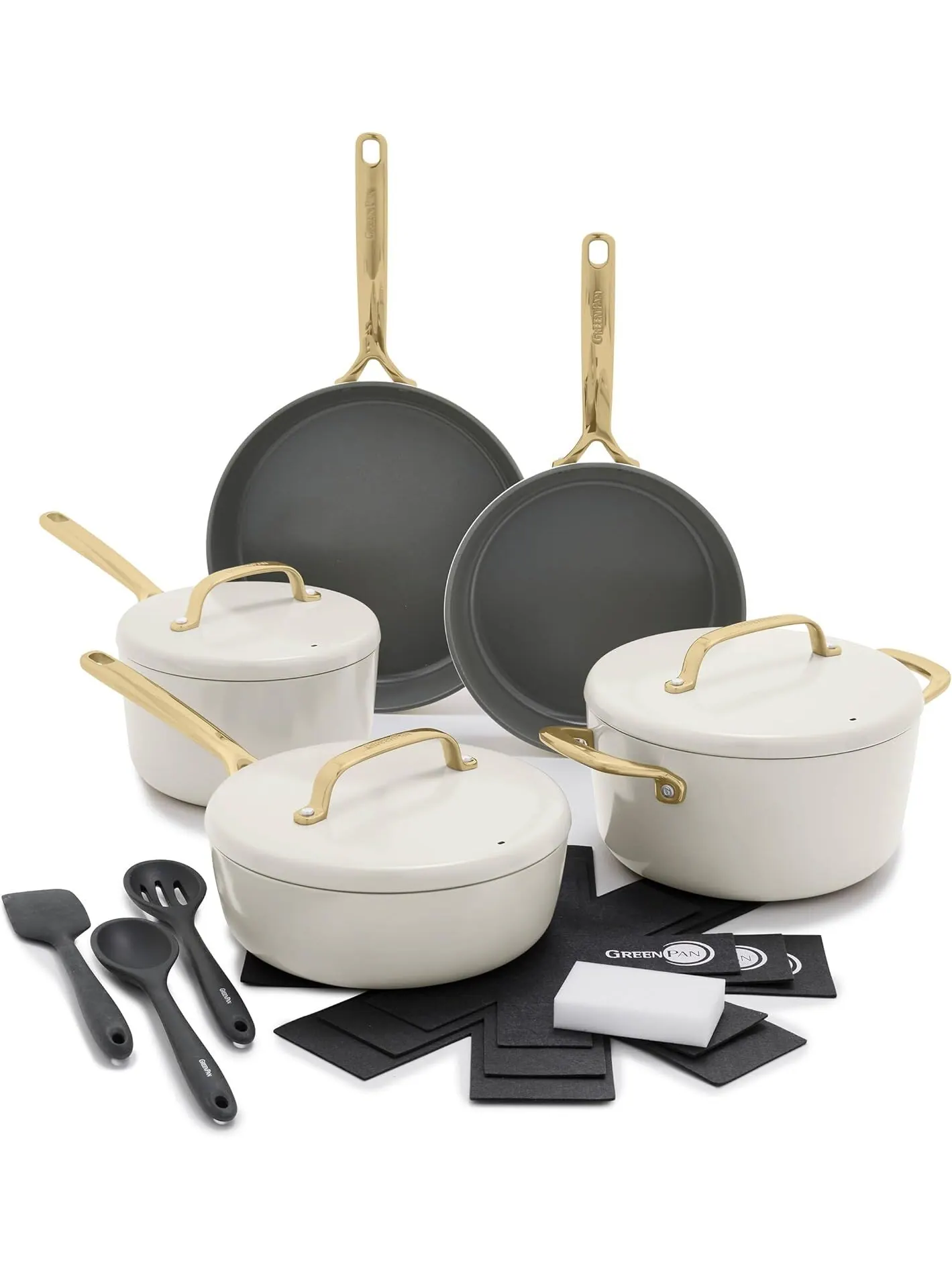 Набор посуды GreenPan GP5 Hard Anodized, 15 предметов