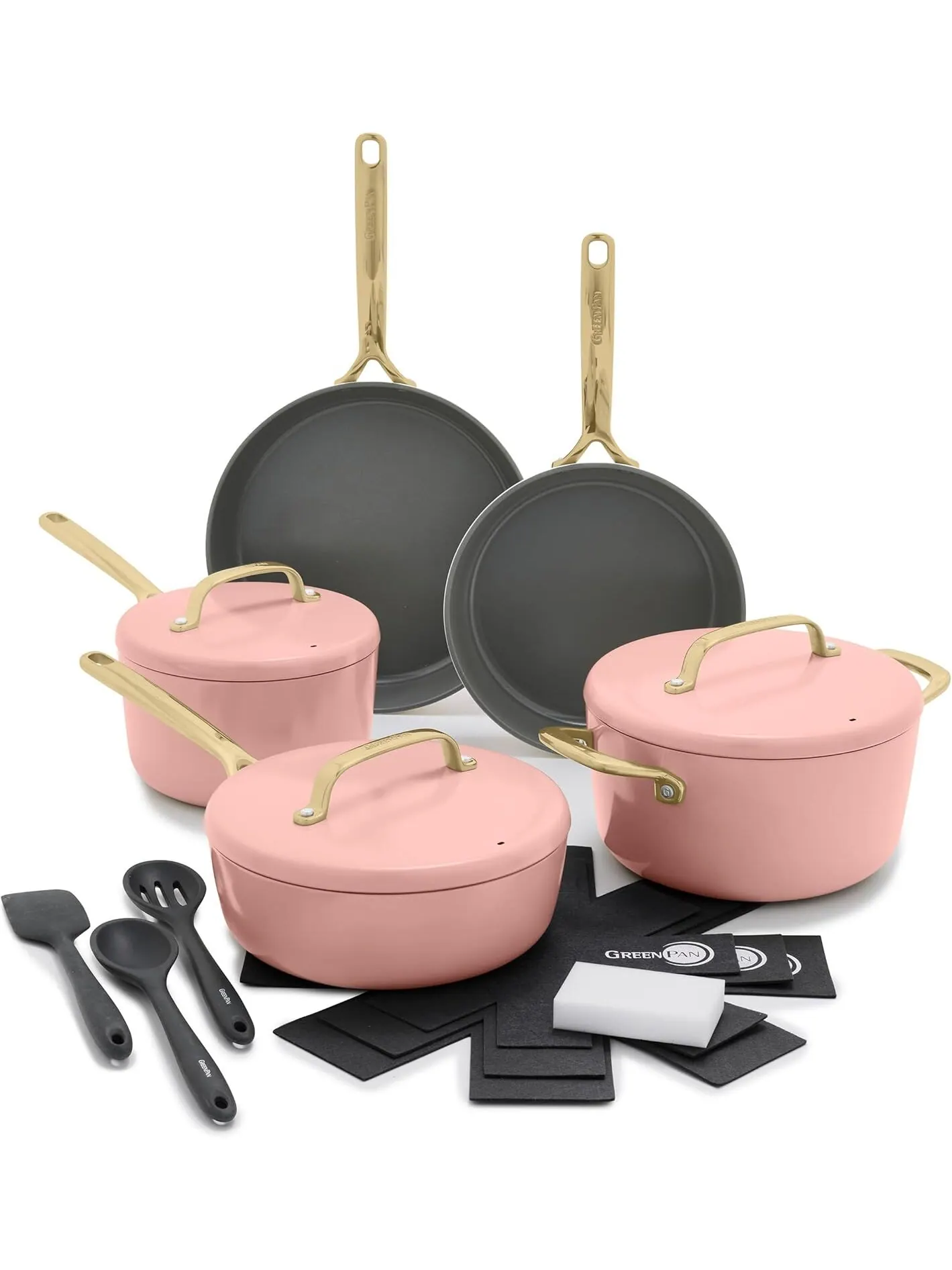 Набор посуды GreenPan GP5 Hard Anodized, 15 предметов