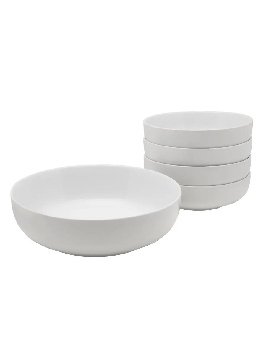 Набор из 5 тарелок для пасты Everyday Whiteware Fitz and Floyd