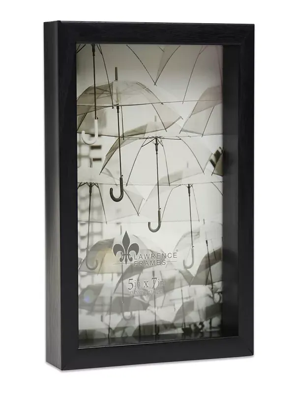 Рамка для картины Tribeca, 5" x 7" Lawrence Frames — изображение 3 из 4, черный