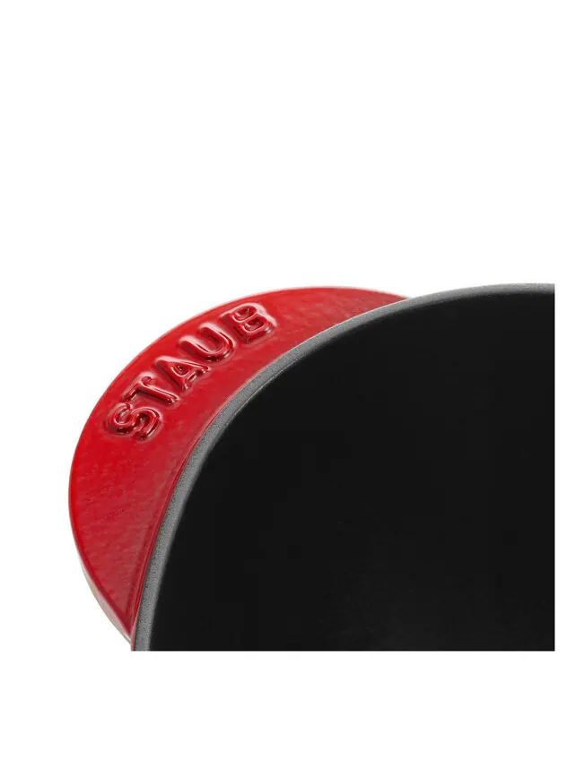 Фигурная кокотница Staub Heart Cocotte «Сердце», 20 см, 1.65 л — изображение 5 из 6, красный