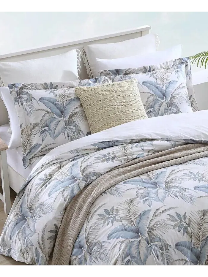 ЗАКРЫТИЕ! Коллекция пододеяльников Bakers Bluff Tommy Bahama Home — изображение 2 из 6, синий