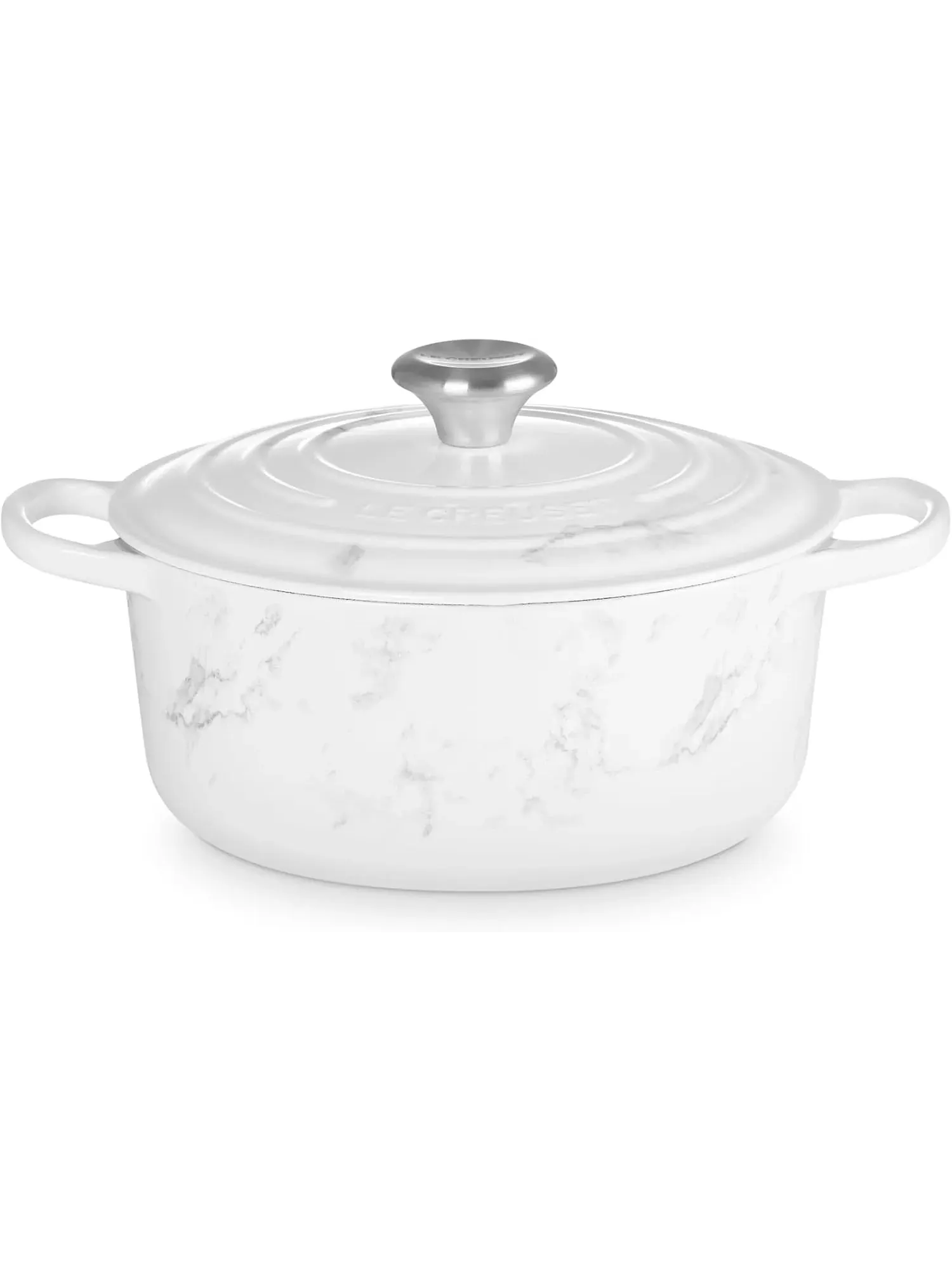 Кастрюля круглая Le Creuset Signature, 4,2 л, 24 см — изображение 2 из 6, серый