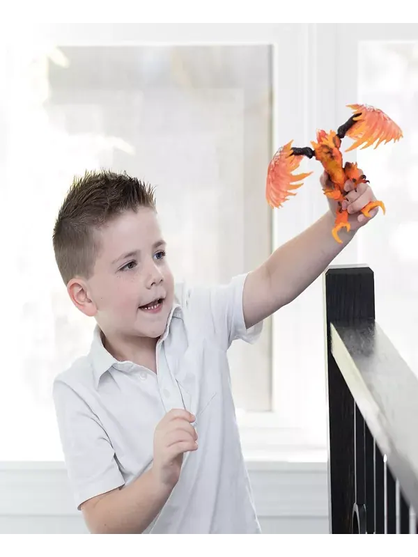 Фигурка огненного орла из серии Eldrador Schleich — изображение 4 из 4, мульти