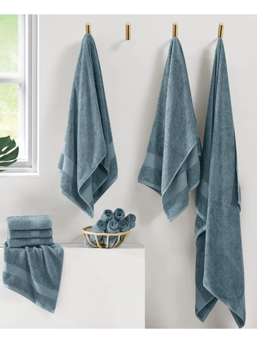Комплект полотенец для рук Cotton-Blend, 4 шт. Cannon — изображение 5 из 5, синий