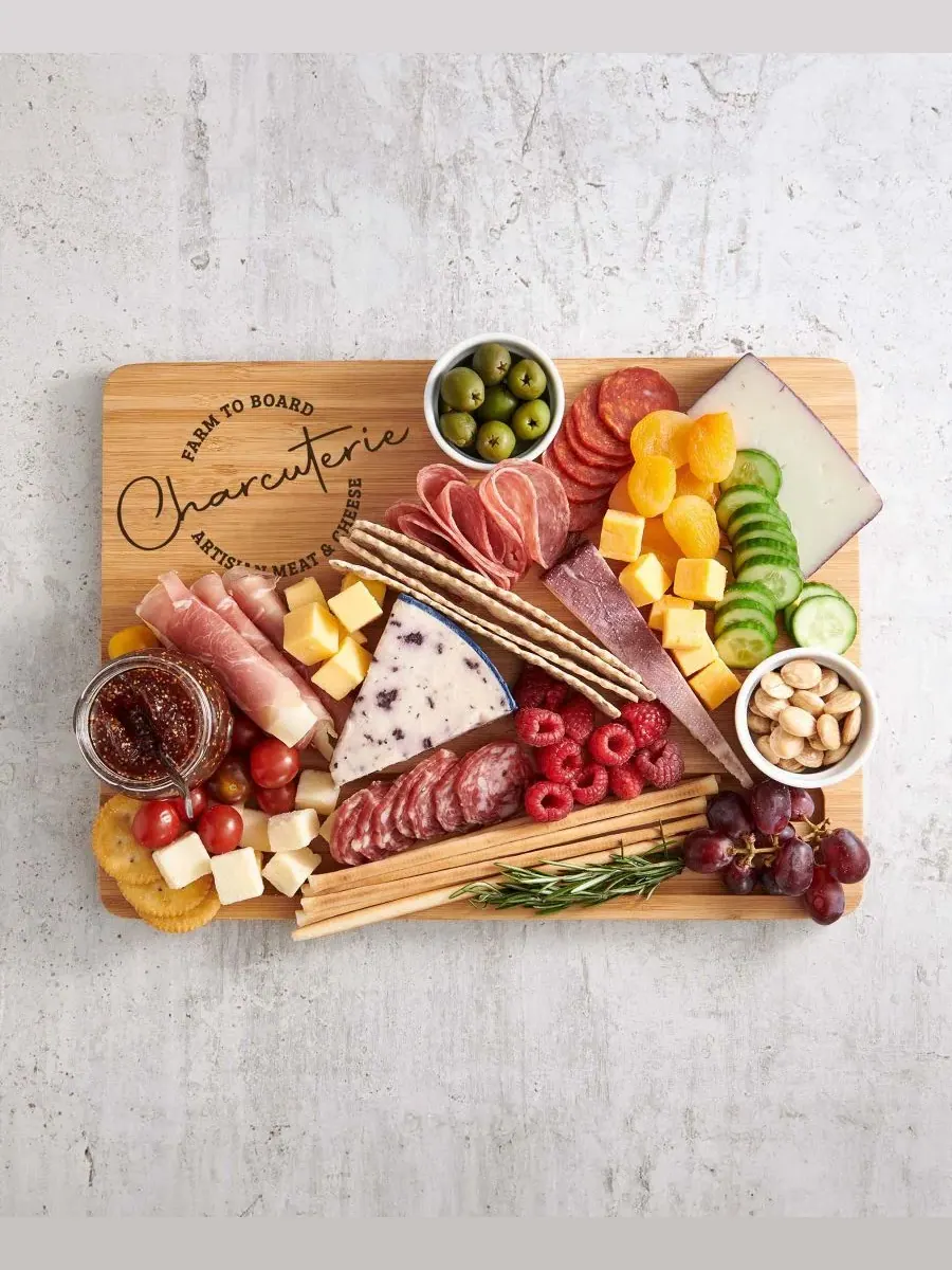 Набор Maison Du Fromage из 19 предметов: прямоугольная доска для сыра из полированного бамбука и — изображение 5 из 5