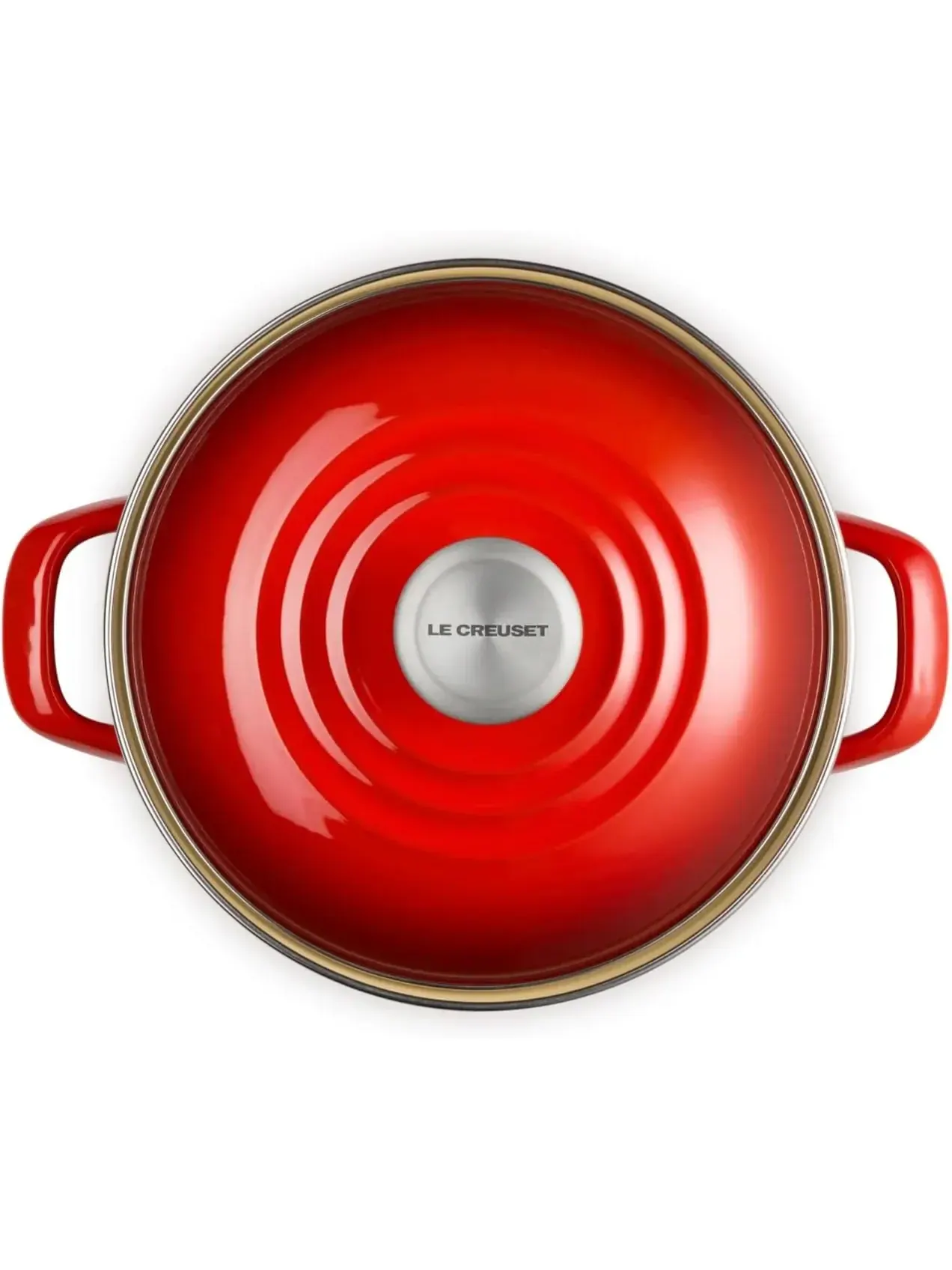 Кастрюля Le Creuset Enamel on Steel Stockpot, 5,7 л — изображение 3 из 7, красный
