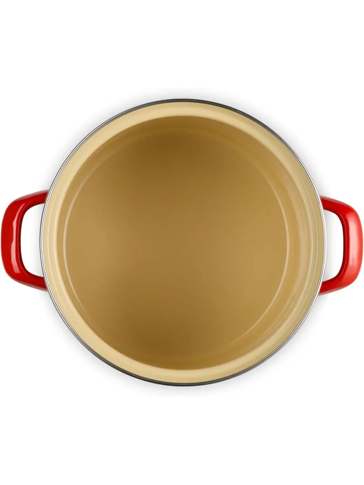 Кастрюля Le Creuset Enamel on Steel Stockpot, 5,7 л — изображение 4 из 7, красный