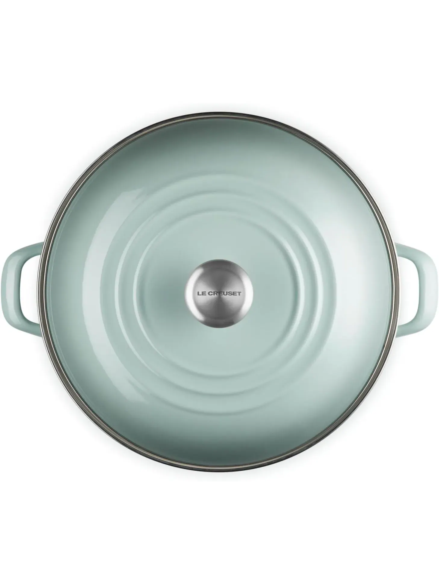 Кастрюля Le Creuset Enamel on Steel Stockpot, 15,1 л — изображение 3 из 5, морская соль