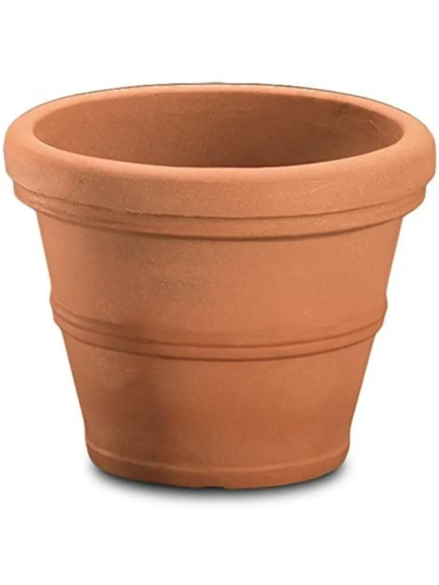 Кашпо Brunello Classic, 16 дюймов, состаренная терракота Crescent Garden