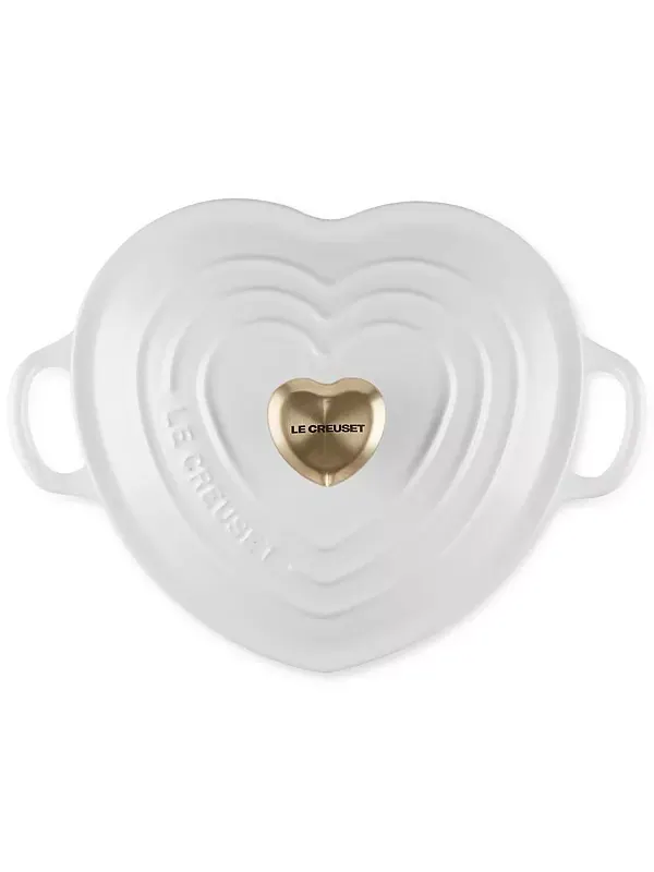 Чугунная форма для запекания Le Creuset, 1.2 л, 20 см — изображение 3 из 4, белый