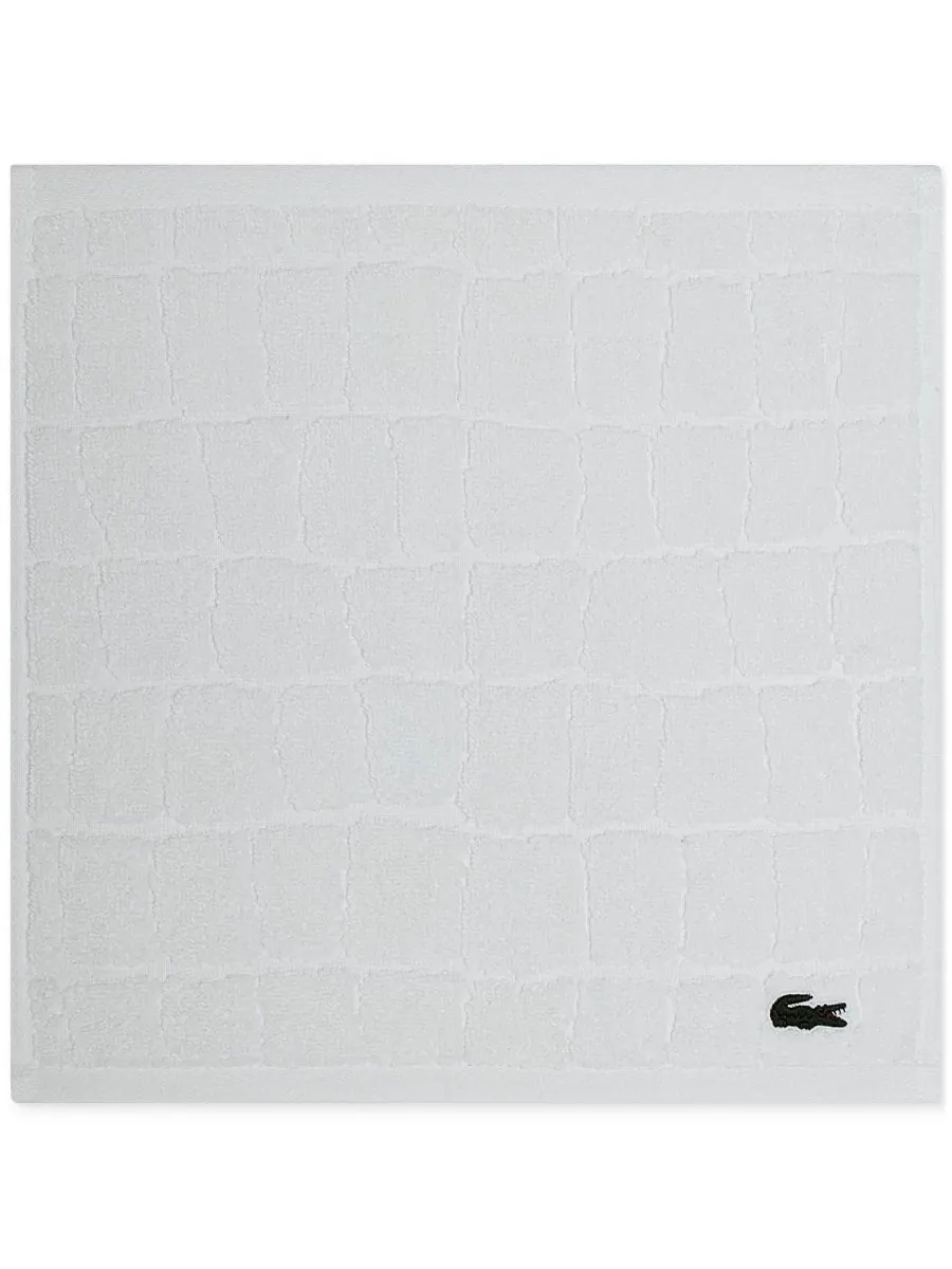 Хлопковая мочалка heritage croc scale, 13 x 13 дюймов. Lacoste Home